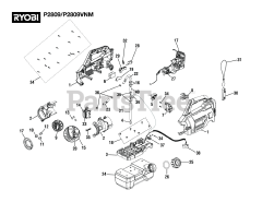 Ryobi P 2809 (107545001) - Ryobi 18V Electrostatic Sprayer, Rev 03 (2020-11)