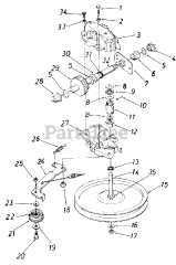 MTD 12886-8 - MTD Walk-Behind Mower (1988)
