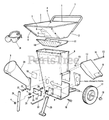 Simplicity CS 100 (1692464) - Simplicity General Power Chipper Shredder