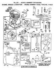 Electrolux/AYP 3352 B99 - Electrolux/AYP Tiller (1999)