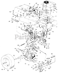 MTD 13607-7 - MTD Lawn Tractor (1987)