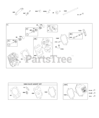 Briggs & Stratton 15R114-1204-E1 - Briggs & Stratton Horizontal Engine Cylinder Head