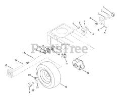 Ariens 927053 (RM 9028) - Ariens 28" Rear-Engine Rider, 9hp Briggs & Stratton (SN: 000101 & Above)