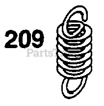 Briggs & Stratton 252707-0645-01 - Briggs & Stratton Vertical Engine Governor Spring