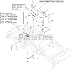 Ariens 991314 - Ariens Zenith 60" Zero-Turn Mower, Kawasaki FX (SN: 040000 & Above)