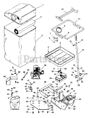 Ariens 834014 - Ariens Vac Bagger (SN: 000101 & Above)