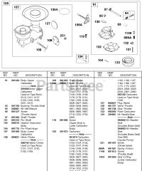 Briggs & Stratton 243431-0653-XX - Briggs & Stratton Horizontal Engine