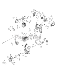 Troy-Bilt TB 146 EC (21CK146G966) - Troy-Bilt Tiller (2011) Engine Assembly