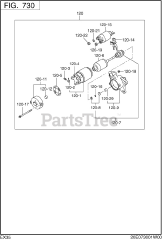 Subaru Robin EX350DS2050 (EX35) - Subaru Robin Engine 730 Electric Device