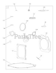 Toro 139-0605 (1P92F1) - Toro Engine Kit Gasket and Seal Kit