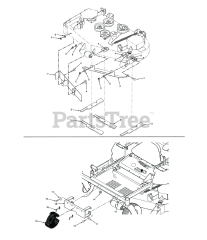 Scag GC-SZL-SFZ-SPZ (06375) - Scag Fabric 2-Bag Grass Catcher (SN: T0200001 - T0299999)