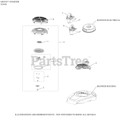 Kohler XT650-3032 - Kohler XT Series Engine, Made for Husqvarna, 6.5 ft-lbs, 149cc 07 Starting
