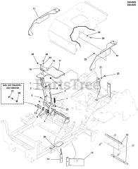 Ferris IS 2100Z (5901529) - Ferris IS2100Z Series 61" Zero-Turn Mower, 28hp Briggs & Stratton, Rear-Discharge