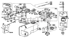 Briggs & Stratton 100902-4000-34 - Briggs & Stratton Vertical Engine Carburetor Assy,Fuel,A/C