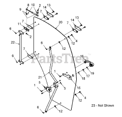 Gravely 896171 - Gravely ST Series Hard Cab (SN: 000101 & Above)
