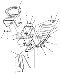 Simplicity 319 M (1694382) - Simplicity 19" Snow Thrower, 3hp