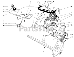 Toro 38120 (S-200) - Toro Snow Thrower (SN: 004000001 - 004999999) (1984)