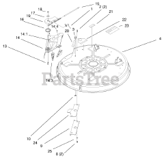 Toro 71199 (12-32 XL) - Toro Lawn Tractor (SN: 200000001 - 200999999) (2000)