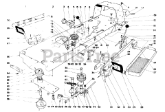 Toro 57104 - Toro 32" Lawn Tractor (SN: 000000001 - 000999999) (1970)