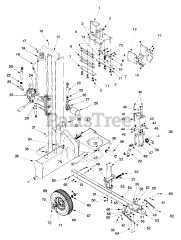 Ranch King 24AA501B206 - Ranch King Log Splitter (1999) (Quality Stores)