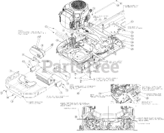 Cub Cadet RZT-L42 Honda (17BGCACS056) - Cub Cadet 42" RZT Zero-Turn Mower, Honda (2017) Engine Accessories