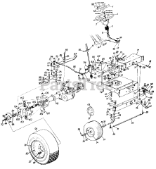 MTD 130-784G - MTD Lawn Tractor (1990)
