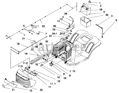 Toro 71216 (15-44 HXL) - Toro Lawn Tractor (SN: 059000001 - 059999999) (1995)