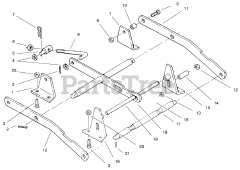 Toro 78390 - Toro 60" Side-Discharge Mower Deck (SN: 069000001 - 069999999) (1996)