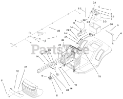 Toro 71240 (15-38 HXL) - Toro Lawn Tractor (SN: 099000001 - 099999999) (1999)