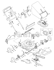 Yard-Man 12AE46JA001 - Yard-Man Walk-Behind Mower (2009)