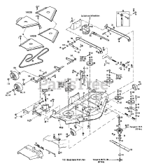 Troy-Bilt 14026 - Troy-Bilt 48" Side-Discharge Mower Deck (SN: 140261199999 & Above)