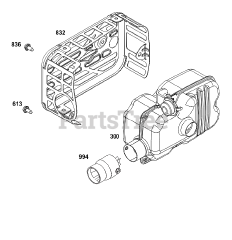 Briggs & Stratton 125P02-0008-H5 - Briggs & Stratton Vertical Engine