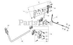 Echo CLS-4600 - Echo Clearing Saw Handle