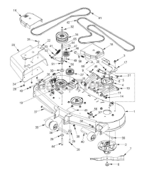 RedMax CV 54 (970465101) - RedMax 54" Stand-On Mower, Kawasaki FX (2020-02)