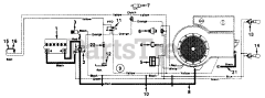 Wizard MTD 9122A39 (133K619G098) - Wizard Lawn Tractor (1993) (Western Auto) Electrical/Switch