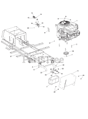 Snapper RPX 92 (2692054-00) - Snapper 92cm Lawn Tractor, 7160 Series Briggs & Stratton