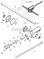 Snapper 7082099 - Snapper 30" RER Snow Thrower Attachment Gearbox, Shafts