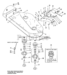 Simplicity 1690205 - Simplicity 36" Mower Deck