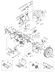 Yard-Man 31AE5KLF801 - Yard-Man Snow Thrower (2006) Drive Assembly