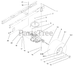Toro 71223 (16-38 XL) - Toro Lawn Tractor (SN: 200000001 - 200999999) (2000)