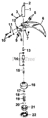 Green Machine 1940 (UT-26030) - Green Machine String Trimmer Trimmer Attachment