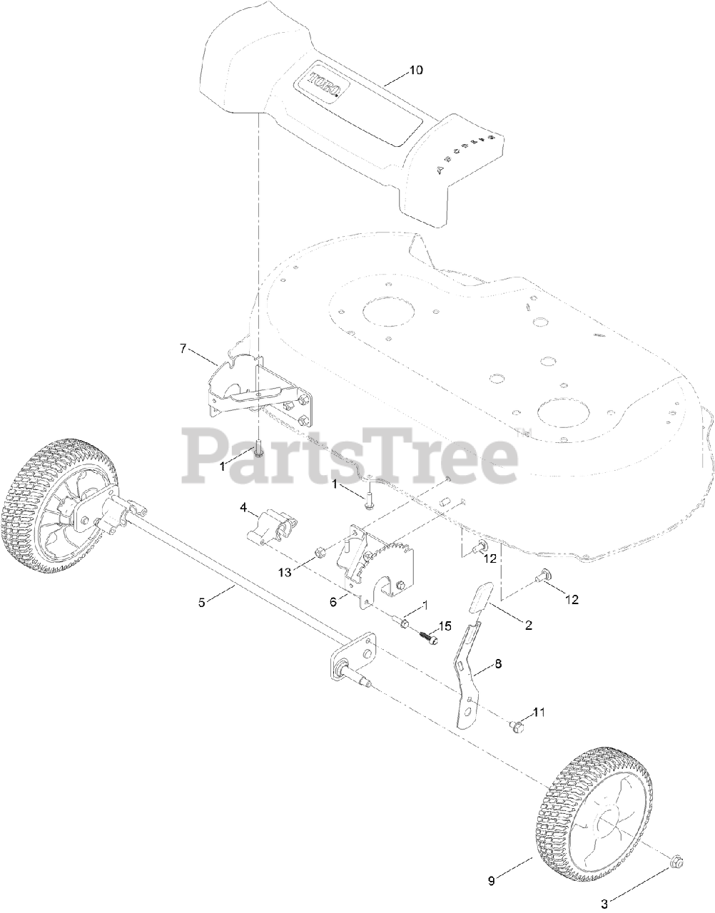 Hasaller Umlenkrollen-Set Für Toro Rasenmäher - Kompatibel Mit TimeMaster & TurfMaster 30 Zoll