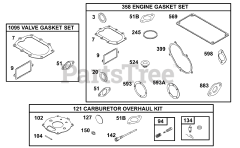 Briggs & Stratton 32K437-0112-01 - Briggs & Stratton Horizontal Engine