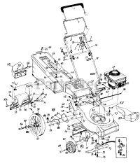 Yard Machines 116-518N000 - Yard Machines Walk-Behind Mower (1996)