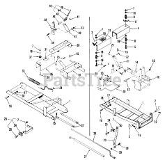 Toro 06-48ST01 - Toro 48" Snow Thrower Attachment (1980)