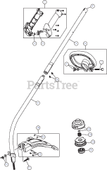 Bolens BL 110 (41CD120G965) - Bolens String Trimmer General Assembly