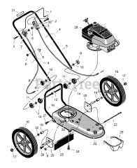 Murray TM5000x11B - Murray Walk-Behind Trimmer (2000)