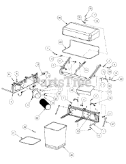Cub Cadet 59A30013 (59A30013150) - Cub Cadet Commercial Catcher System att Catcher Assembly