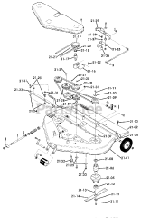 Toro 65-36XS03 - Toro 36" Side-Discharge Mower Deck (1976)