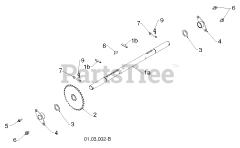 Poulan Pro PR 18530 ES (961980049-02) - Poulan Pro Snow Thrower (2012-07) DRIVE